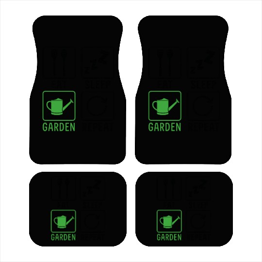 Eat Sleep Code Repeat – Funny Programmer Lifestyle Car Mats