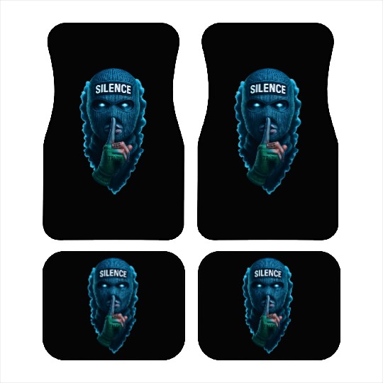 Silence Gangster Mask | Dark Streetwear | Urban St Car Mats