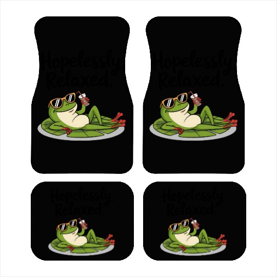 Funny Frog Car Mats