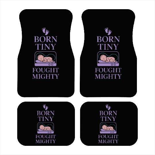 NICU Parent Pride Preemie Warrior Neonatal Car Mats