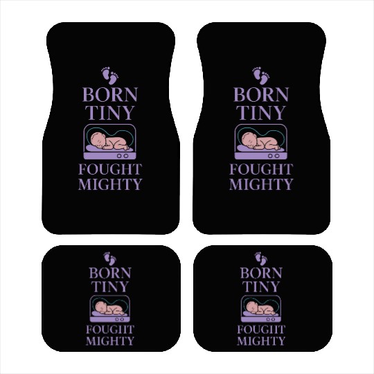 NICU Parent Pride Preemie Warrior Neonatal Car Mats