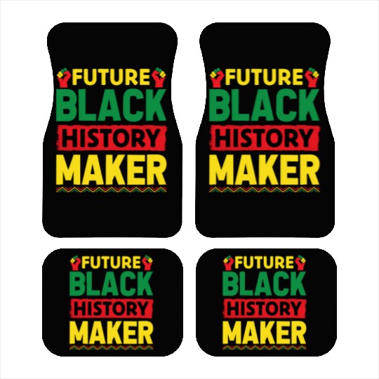 Future Black History Maker Juneteenth Car Mats