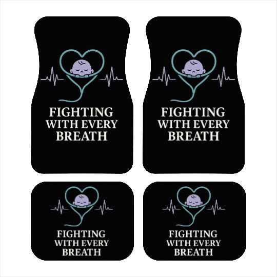 NICU Parent Pride Preemie Warrior Neonatal Car Mats