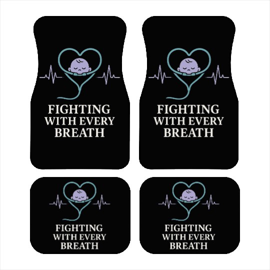 NICU Parent Pride Preemie Warrior Neonatal Car Mats