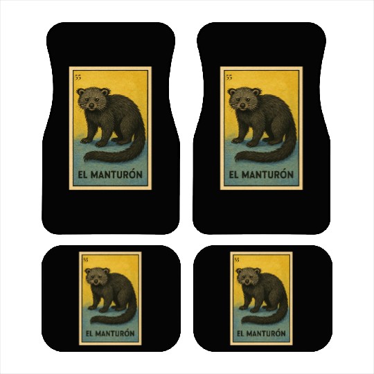 EL MANTURÓN - THE BEARCAT - LA LOTERÍA Car Mats
