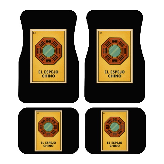EL ESPEJO CHINO - THE CHINESE MIRROR - LA LOTERÍA Car Mats