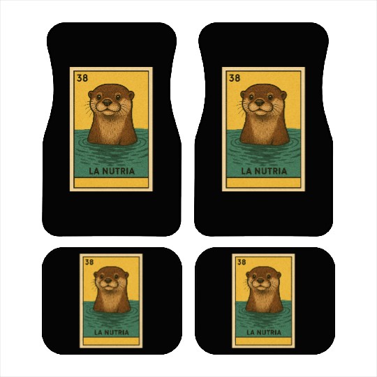 LA NUTRIA - THE OTTER - LA LOTERÍA Car Mats