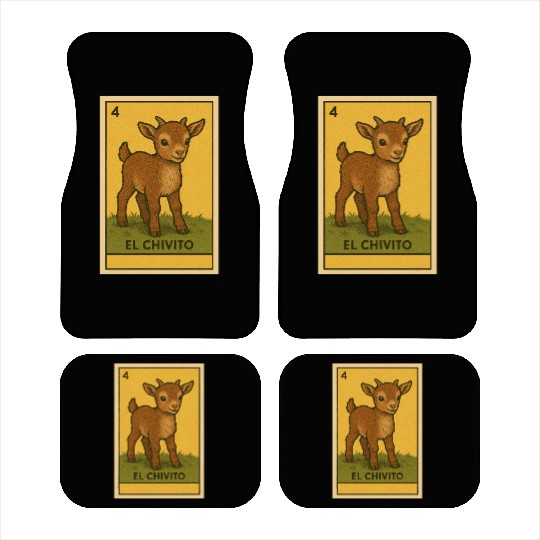 EL CHIVITO - THE BABY GOAT - LA LOTERÍA Car Mats