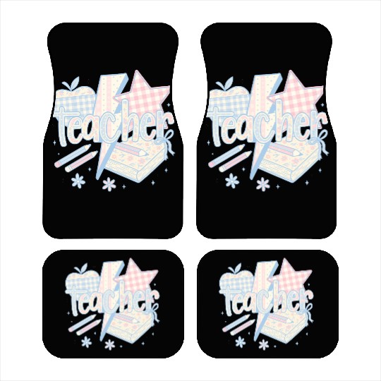 Back to School Teacher Car Mats