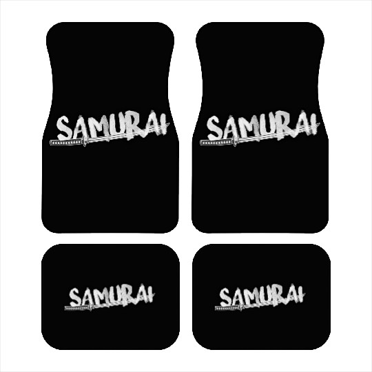 Samurai katana Car Mats