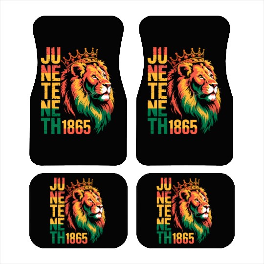 Juneteenth 1865 Car Mats
