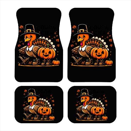 Halloween Cousin Crew Car Mats