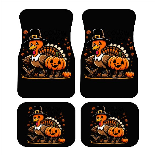 Halloween Cousin Crew Car Mats