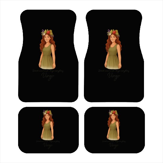 Virgo Woman – Grace in Every Detail Car Mats