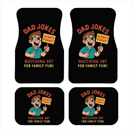 Funny Dad Jokes Car Mats – Always Punny!