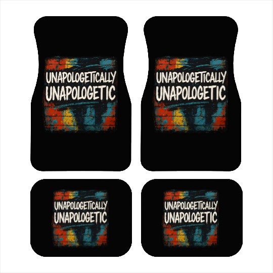 Unapologetically Unapologetic Graffiti Car Mats