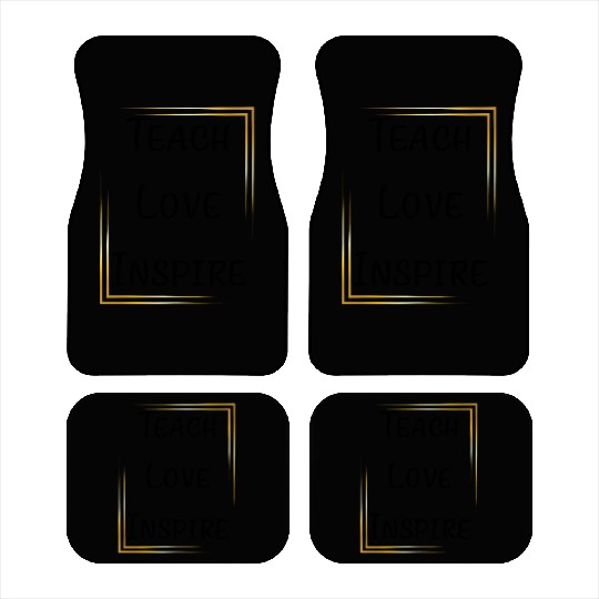 Teach Love Inspire – Teacher Appreciation Car Mats