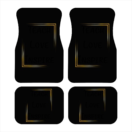 Teach Love Inspire – Teacher Appreciation Car Mats