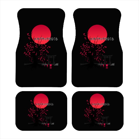 Iconic Sakura Flower Car Mats