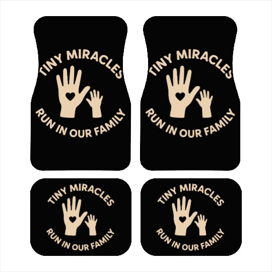NICU Sibling Preemie Big Brother Big Sister Car Mats