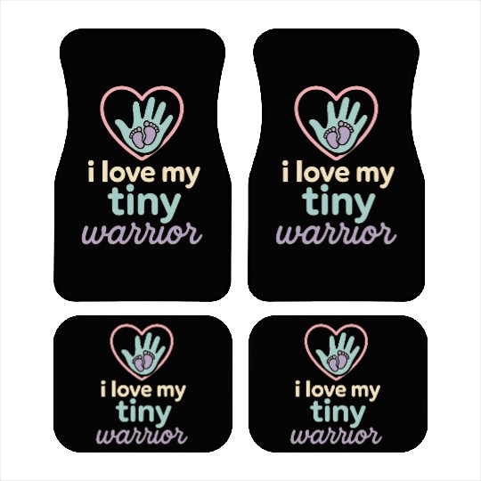 NICU Sibling Preemie Big Brother Big Sister Car Mats