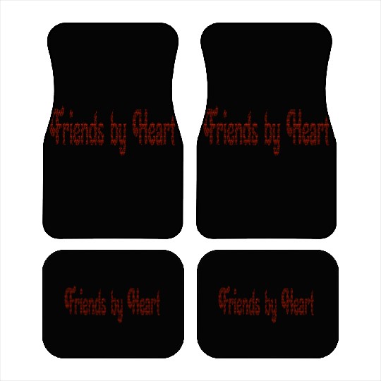 Friends by Heart Car Mats