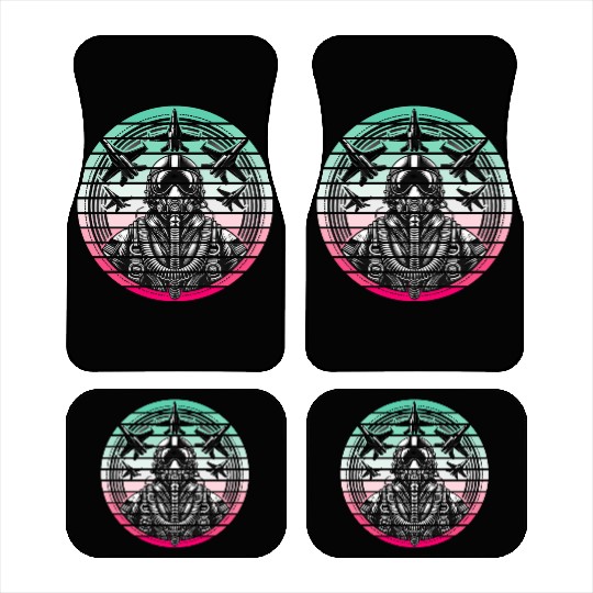 Jet Pilot - Air Force Car Mats
