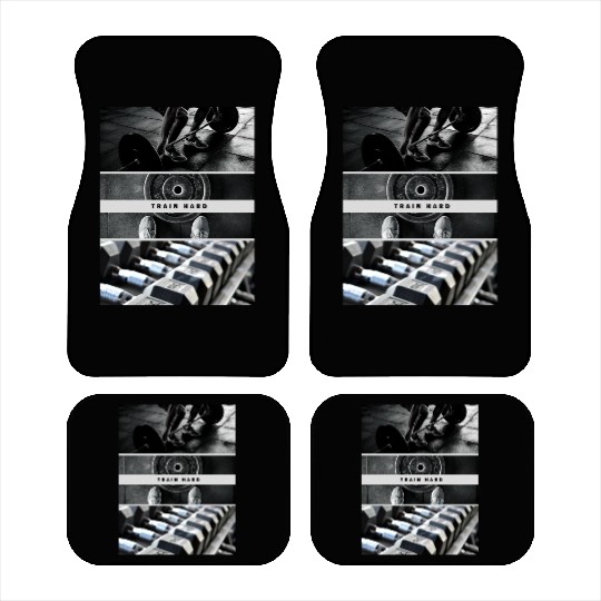 Train Hard Car Mats