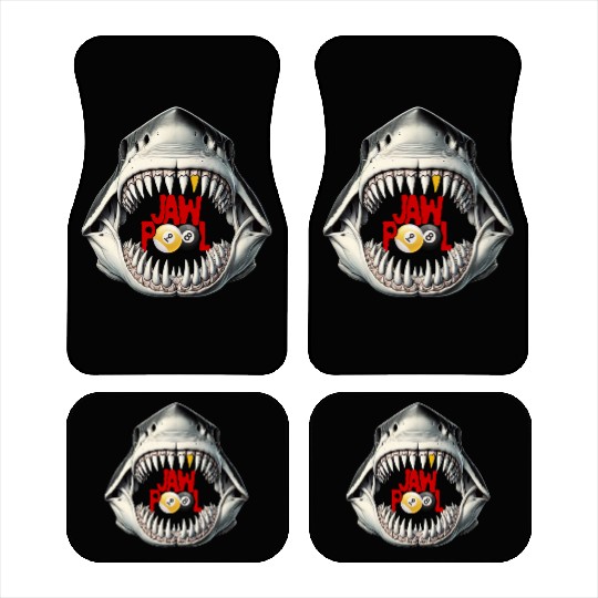 Jaw Pool Logo (Pocket) Car Mats