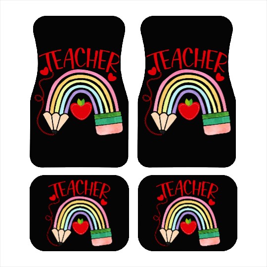 TEACHER Car Mats, TEACHER APPRECIATION Car Mats