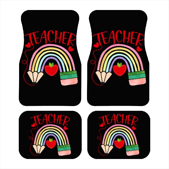 TEACHER Car Mats, TEACHER APPRECIATION Car Mats