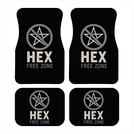 Pagan Pride Wiccan Lifestyle Earth Magic Witch Car Mats