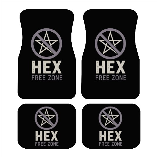 Pagan Pride Wiccan Lifestyle Earth Magic Witch Car Mats