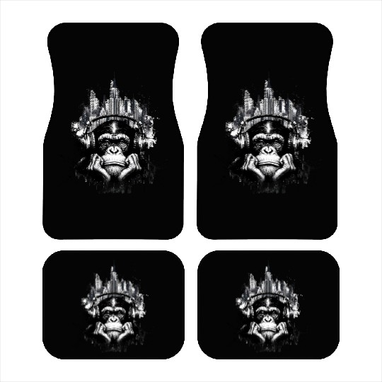 Grunge Bored Ape Car Mats