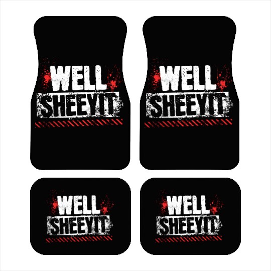 Funny Well Sheeyit Car Mats