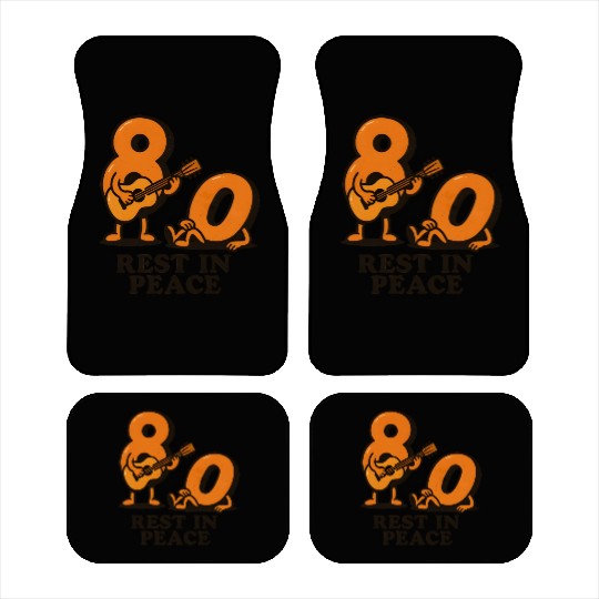 Rest in peace 80s Car Mats