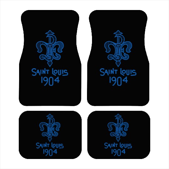 St. Louis 1904 Games - LPE Blue Car Mats