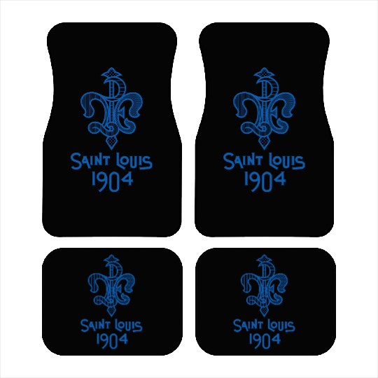 St. Louis 1904 Games - LPE Blue Car Mats