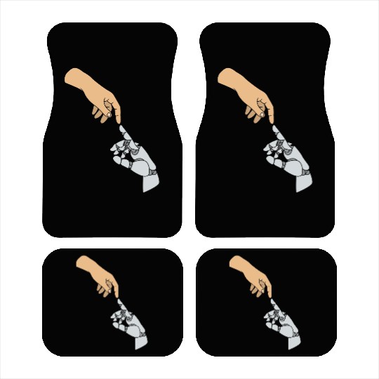 AI Artificial Intelligence Robot Hand Car Mats
