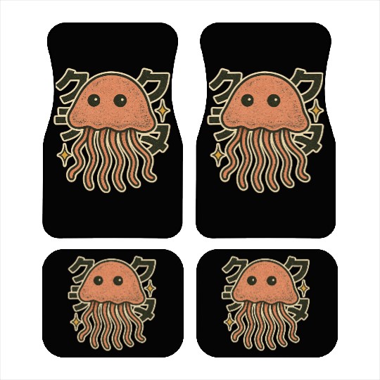 Kawaii Jellyfish Japanese Car Mats