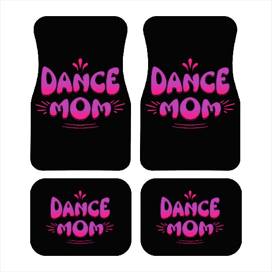 Dance Mom pink and purple Car Mats
