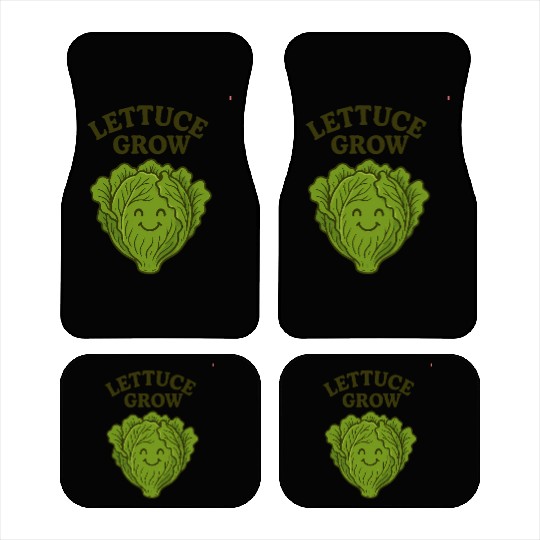 Vegetable Gardening Lettuce Car Mats