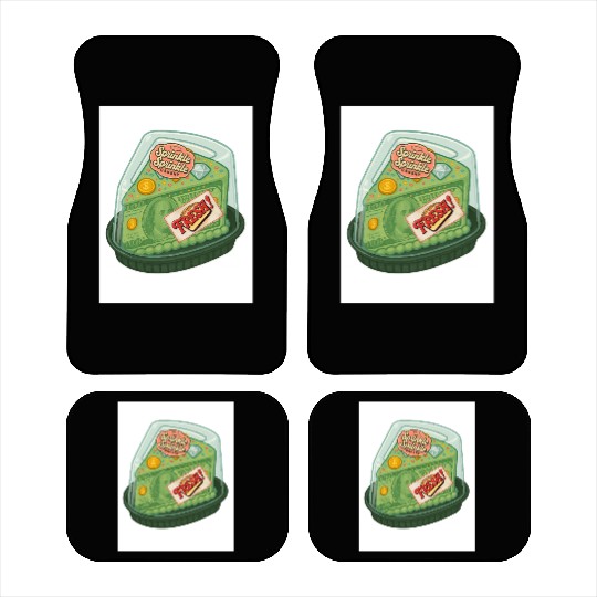 Sprinkle money cake Car Mats