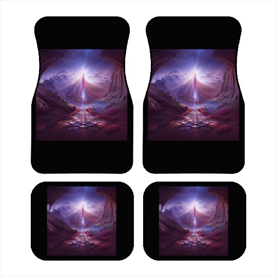 Path to the Crystal of Life Car Mats