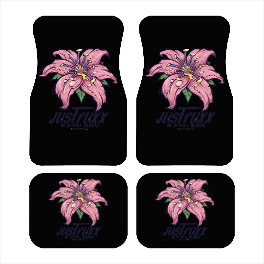 Dark Bloom Lily – JustRuxx Graphic Design Car Mats