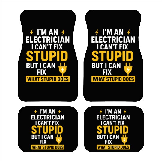 Electrician Can’t Fix Stupid Car Mats