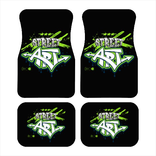 Street Art – Urban Expression Car Mats for Graffiti