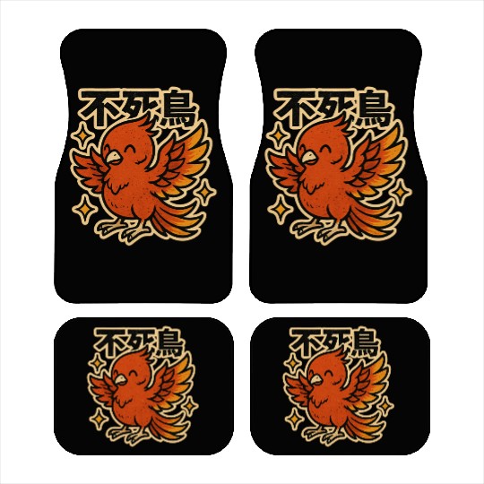 Kawaii Phoenix Japanese Car Mats