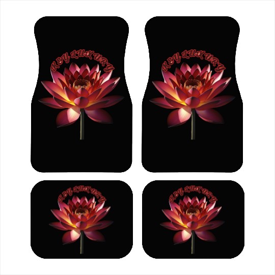Ketel Luxury Lotus Floral Design Car Mats