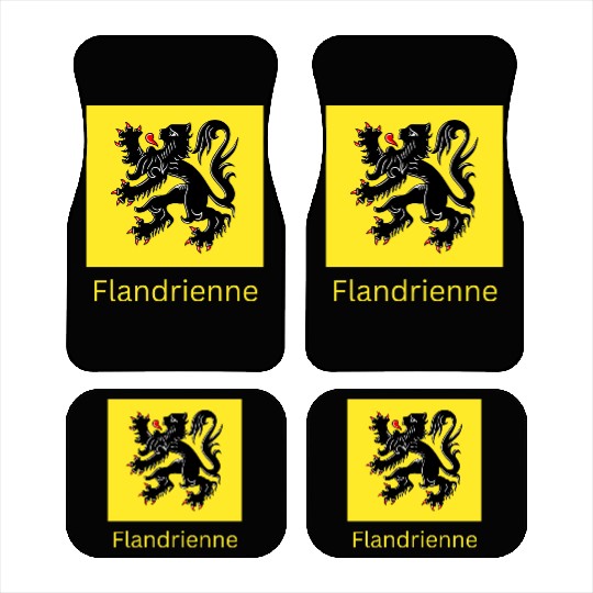 Flandrienne Tour of Flanders cycling support Car Mats